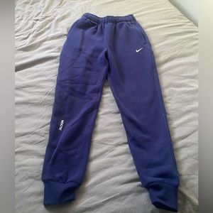 NOCTA NAVY BLUE FLEECE PANTS BRAND NEW